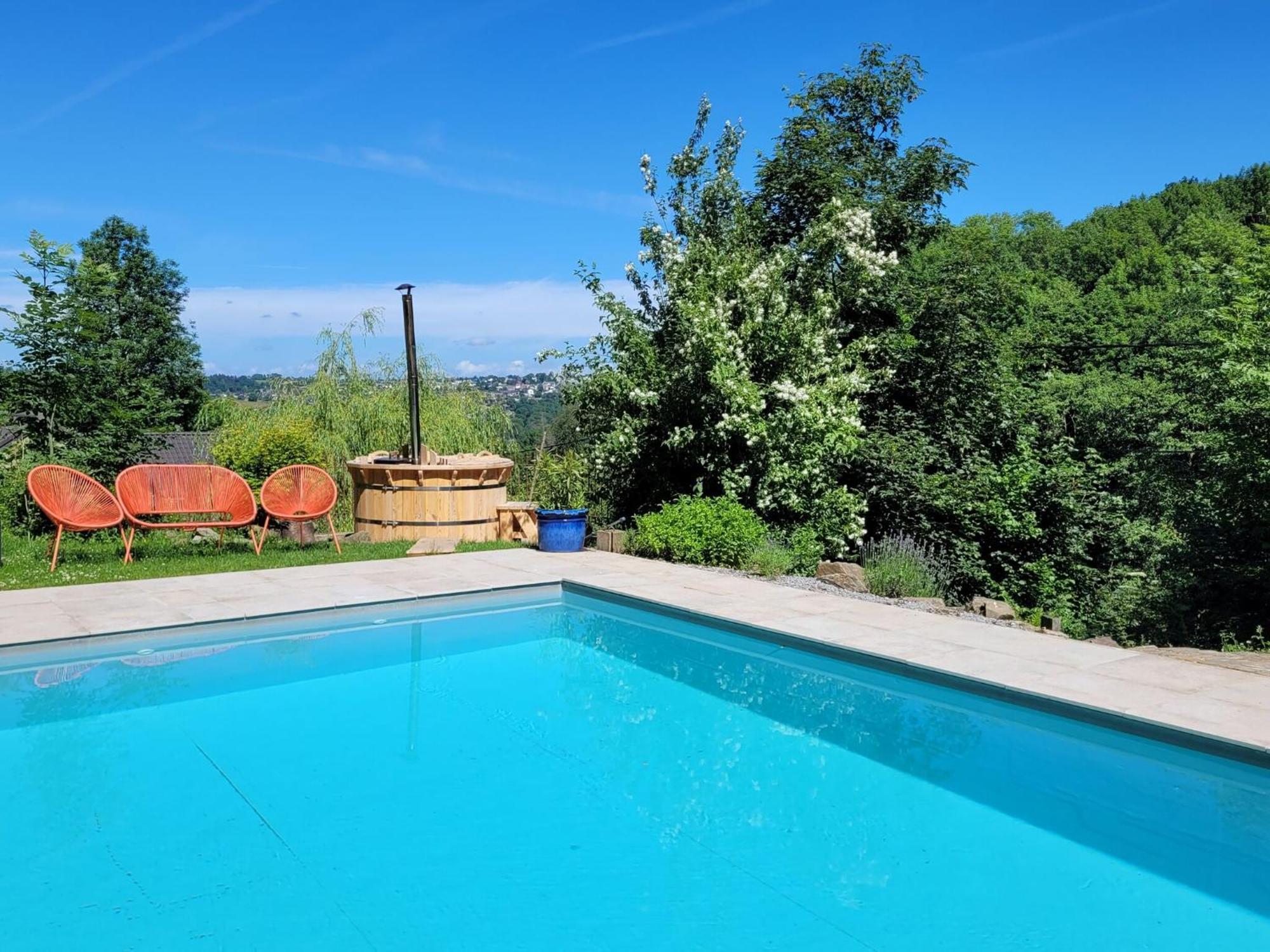 Nice Holiday Home In Nature With Sauna, Hot Tub En Swimming Pool Verviers Zewnętrze zdjęcie